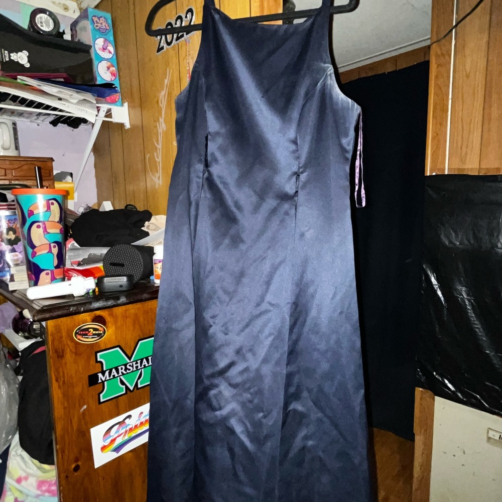 Navy blue dress